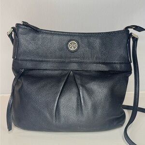 Tory Burch Black Leather Crossbody Bag